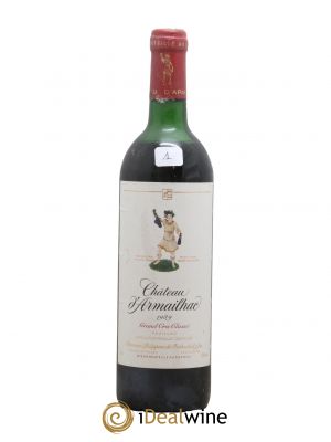 Château d'Armailhac - Mouton Baron(ne) Philippe 5ème Grand Cru Classé  1989 - Lot of 1 Bottle