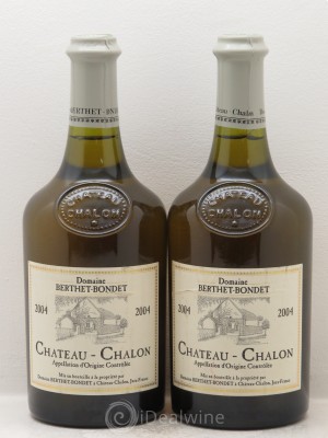 Château-Chalon Berthet-Bondet  2004 - Lot de 2 Bouteilles