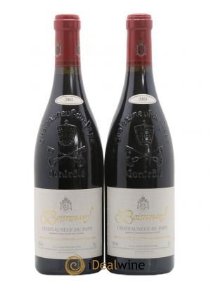 Châteauneuf-du-Pape Cuvée Boisrenard Beaurenard (Domaine de)  2003 - Lot of 2 Bottles