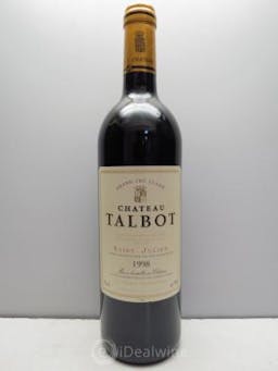 Château Talbot 4ème Grand Cru Classé  1998 - Lot de 12 Bouteilles