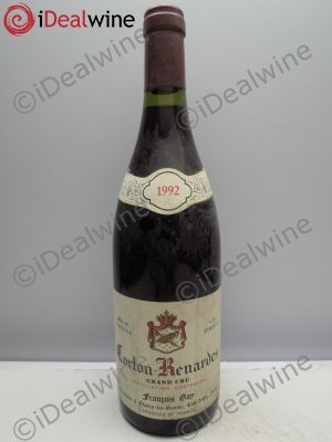 Corton Grand Cru Renardes François Gay 1992 - Lot of 1 Bottle