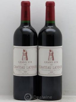 Château Latour 1er Grand Cru Classé  2000 - Lot de 2 Bouteilles