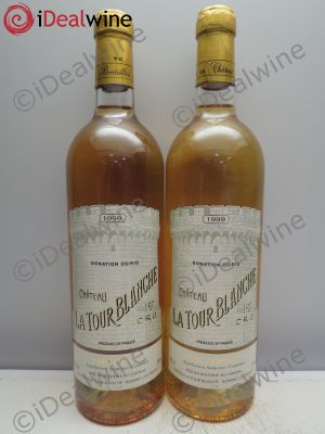 Château la Tour Blanche 1er Grand Cru Classé  1999 - Lot of 2 Bottles