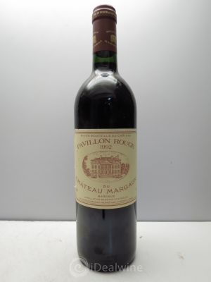 Pavillon Rouge du Château Margaux Second Vin (sans prix de réserve no reserve) 1992 - Lot de 1 Bouteille