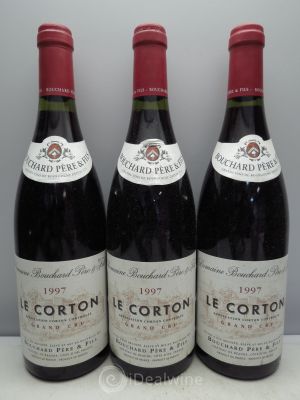 Corton Le Corton Bouchard Père et Fils  1997 - Lot of 3 Bottles
