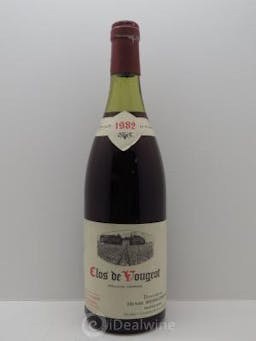 Clos de Vougeot Grand Cru Domaine Henri Rebourseau  1982 - Lot de 1 Bouteille