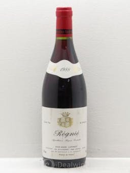 Bourgogne Régnié Jean-Marc Laforest (sans prix de réserve) 1988 - Lot de 1 Bouteille