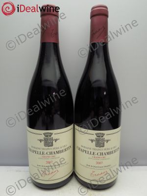 Chapelle-Chambertin Grand Cru Jean et Jean-Louis Trapet  2007 - Lot of 2 Bottles