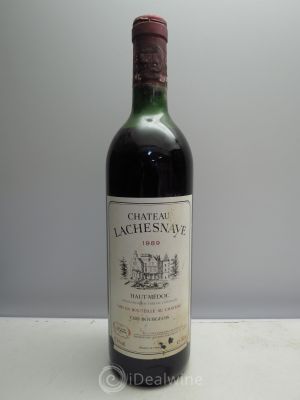 Château Lachesnaye Cru Bourgeois  1989 - Lot de 6 Bouteilles