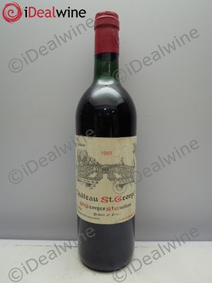 Château Saint-Georges  1989 - Lot of 12 Bottles