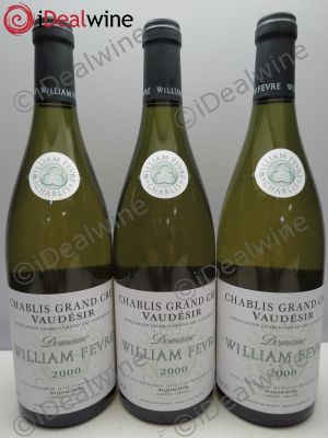 Chablis Grand Cru Vaudésir William Fèvre  2000 - Lot of 3 Bottles