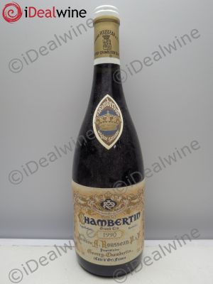 Chambertin Grand Cru Armand Rousseau  1990 - Lot of 1 Bottle