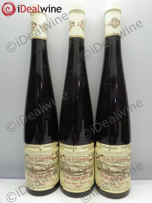 Pinot Gris (Tokay) Vendanges Tardives Vorbourg Clos St Landelin - Muré (50cl)(sans prix de réserve no reserve) 1997 - Lot de 3 Bouteilles
