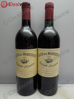 Clos du Marquis  1989 - Lot of 2 Bottles