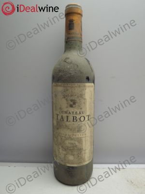 Château Talbot 4ème Grand Cru Classé  1988 - Lot of 1 Bottle