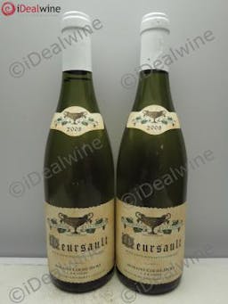 Meursault Domaine Coche Dury  2008 - Lot of 2 Bottles