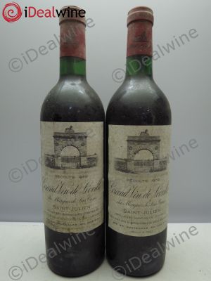 Château Léoville Las Cases 2ème Grand Cru Classé  1979 - Lot of 2 Bottles