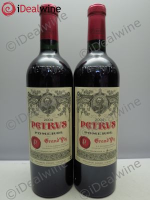 Petrus  2004 - Lot of 2 Bottles