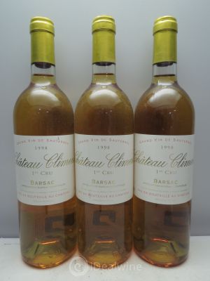 Château Climens 1er Grand Cru Classé  1998 - Lot of 3 Bottles