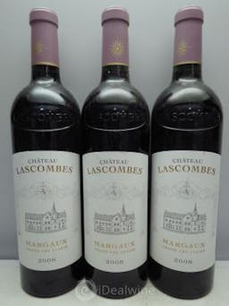 Château Lascombes 2ème Grand Cru Classé  2008 - Lot of 3 Bottles