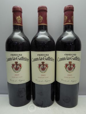 Château Canon la Gaffelière 1er Grand Cru Classé B  2005 - Lot of 3 Bottles