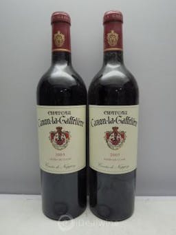 Château Canon la Gaffelière 1er Grand Cru Classé B  2005 - Lot of 2 Bottles