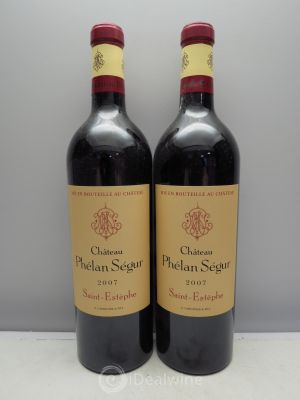 Château Phélan Ségur  2007 - Lot of 2 Bottles