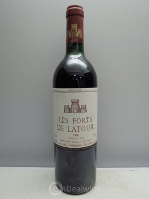 Les Forts de Latour Second Vin  1986 - Lot de 6 Bouteilles