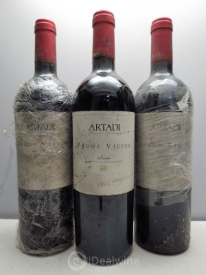 Rioja Artadi DOCa Artadi  2003 - Lot de 3 Bouteilles