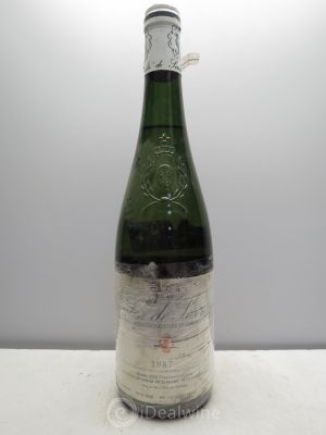Savennières Clos de la Coulée de Serrant Nicolas Joly  1987 - Lot of 1 Bottle