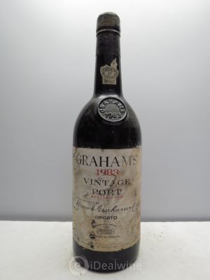 Porto W&J Graham'Vintage Symington family  1983 - Lot of 1 Bottle