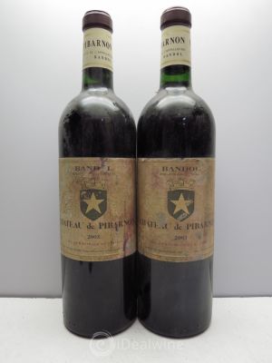 Bandol Château de Pibarnon Comte de Saint-Victor  2003 - Lot of 2 Bottles