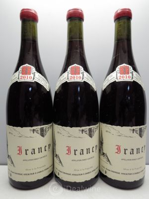 Bourgogne Irancy René & Vincent Dauvissat  2010 - Lot de 3 Bouteilles