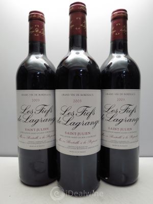 Les Fiefs de Lagrange Second Vin  2003 - Lot of 3 Bottles