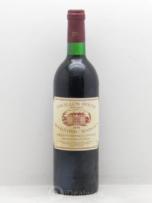 Pavillon Rouge du Château Margaux Second Vin  1979 - Lot de 1 Bouteille