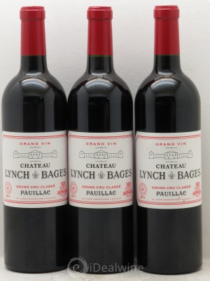 Château Lynch Bages 5ème Grand Cru Classé  2011 - Lot de 3 Bouteilles