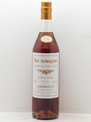 Bas-Armagnac Laberdolive Domaine de Jaurrey (46°) 1986 - Lot of 1 Bottle