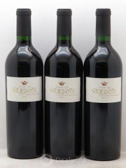 Bergerac Cuvée Grand Vin les Verdots selon David Fourtout 2011 - Lot de 3 Bouteilles