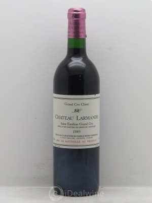 Château Larmande Grand Cru Classé  1989 - Lot de 1 Bouteille