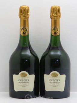 Comtes de Champagne Champagne Taittinger  2005 - Lot de 2 Bouteilles