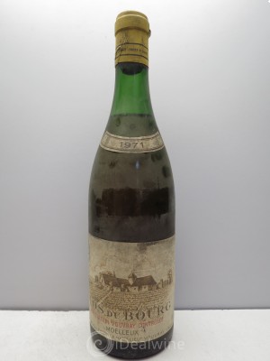 Vouvray Clos du Bourg Huet (Domaine) - 1971 - Lot of 1 Bottle