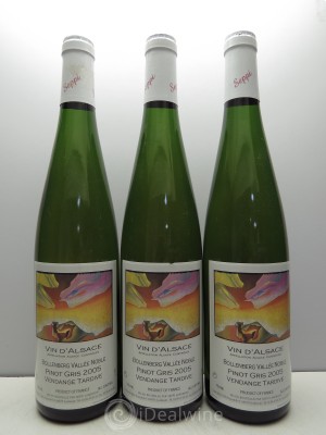 Pinot Gris (Tokay) Vendanges Tardives Bollenberg (sans prix de réserve) 2005 - Lot de 3 Bouteilles