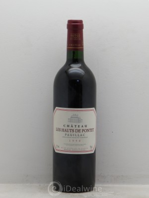 Les Hauts de Pontet-Canet Second Vin  1998 - Lot de 6 Bouteilles