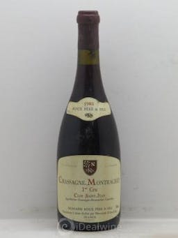 Chassagne-Montrachet 1er Cru Clos Saint-Jean Domaine Roux  1985 - Lot de 1 Bouteille