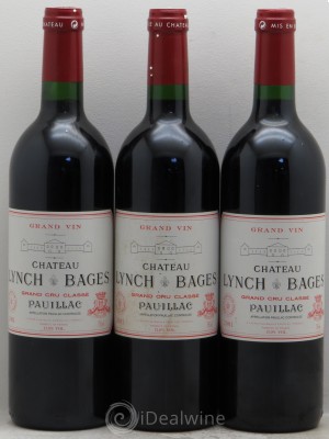 Château Lynch Bages 5ème Grand Cru Classé  2001 - Lot de 3 Bouteilles