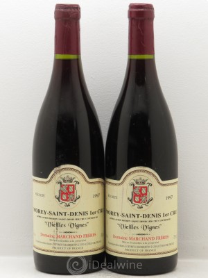 Morey Saint-Denis Vieilles Vignes Marchand Frères  1997 - Lot de 2 Bouteilles