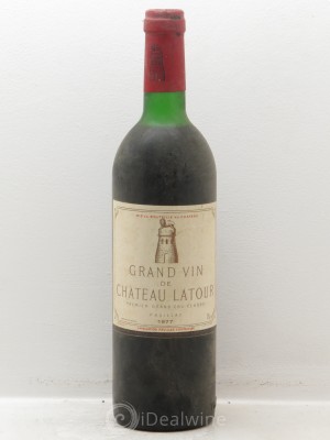 Château Latour 1er Grand Cru Classé  1977 - Lot de 1 Bouteille
