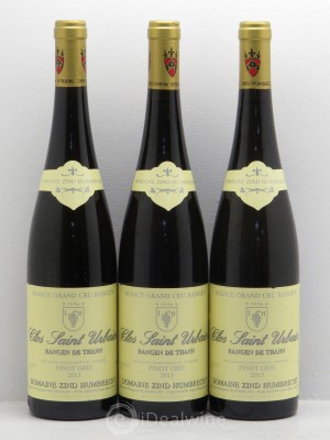 Pinot Gris Grand Cru Rangen de Thann Zind-Humbrecht (Domaine)  2013 - Lot de 3 Bouteilles