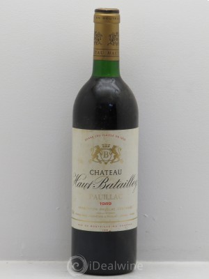 Château Haut Batailley 5ème Grand Cru Classé  1989 - Lot de 1 Bouteille