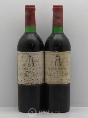 Château Latour 1er Grand Cru Classé  1976 - Lot de 2 Bouteilles